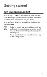 Preview for 9 page of Samsung GT-S8600 Quick Start Manual