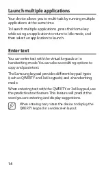 Preview for 14 page of Samsung GT-S8600 Quick Start Manual