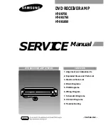 Samsung HT-DB750 Manual preview