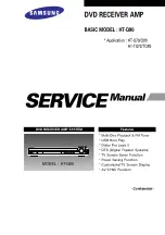 Samsung HT-Q80 Service Manual предпросмотр