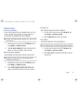 Preview for 123 page of Samsung Illusion SCH-I110 User Manual