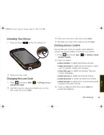 Preview for 61 page of Samsung Instinct S30 SPH M810 User Manual