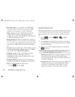 Предварительный просмотр 192 страницы Samsung Intercept SPH-M910 User Manual