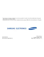 Preview for 1 page of Samsung J210 User Manual