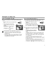 Предварительный просмотр 22 страницы Samsung L210 - Digital Camera - Compact User Manual