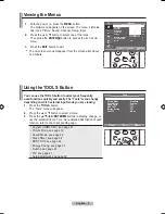 Предварительный просмотр 11 страницы Samsung LE26A451C1 User Manual