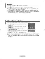 Предварительный просмотр 37 страницы Samsung LE26A451C1 User Manual