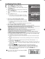 Предварительный просмотр 22 страницы Samsung LE32A557P2F User Manual