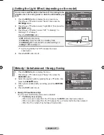 Предварительный просмотр 29 страницы Samsung LE32A557P2F User Manual