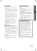 Preview for 29 page of Samsung LE32C650L1K User Manual