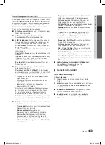 Предварительный просмотр 121 страницы Samsung LE32C650L1K User Manual