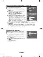 Предварительный просмотр 28 страницы Samsung LE37A616A3F User Manual