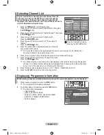 Предварительный просмотр 36 страницы Samsung LE37A616A3F User Manual