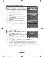 Предварительный просмотр 42 страницы Samsung LE37A616A3F User Manual