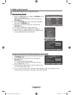 Предварительный просмотр 58 страницы Samsung LE37A616A3F User Manual