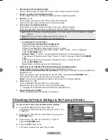 Предварительный просмотр 20 страницы Samsung LE40A536T1F User Manual