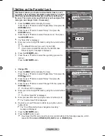 Предварительный просмотр 38 страницы Samsung LE40A536T1F User Manual