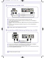 Preview for 3 page of Samsung LN-R408D Quick Setup Manual