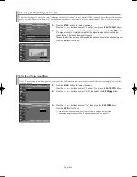 Предварительный просмотр 38 страницы Samsung LN-S4052D Owner'S Instructions Manual