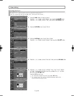 Предварительный просмотр 42 страницы Samsung LN-S4052D Owner'S Instructions Manual