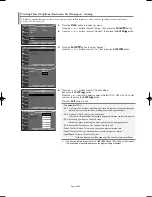 Предварительный просмотр 47 страницы Samsung LN-S4052D Owner'S Instructions Manual