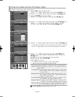 Предварительный просмотр 48 страницы Samsung LN-S4052D Owner'S Instructions Manual