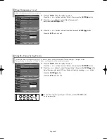 Предварительный просмотр 49 страницы Samsung LN-S4052D Owner'S Instructions Manual