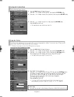 Предварительный просмотр 50 страницы Samsung LN-S4052D Owner'S Instructions Manual