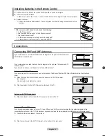 Предварительный просмотр 8 страницы Samsung LN22A450C1 User Manual