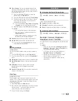 Preview for 13 page of Samsung LN22C500B2F User Manual