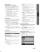 Preview for 17 page of Samsung LN22C500B2F User Manual