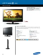 Samsung LN22D450 Brochure предпросмотр