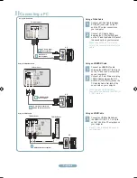 Предварительный просмотр 8 страницы Samsung LN32B550 Quick Setup Manual