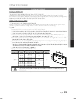 Предварительный просмотр 31 страницы Samsung LN32C450E1GXZA User Manual