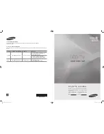 Samsung LN40A650 User Manual preview