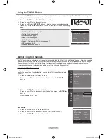 Preview for 19 page of Samsung LN40A650 User Manual