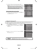 Preview for 34 page of Samsung LN40A650 User Manual