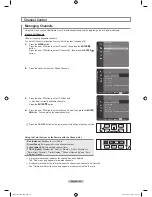 Preview for 38 page of Samsung LN40A650 User Manual