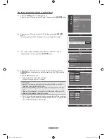 Предварительный просмотр 58 страницы Samsung LN40A650 User Manual