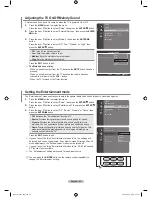 Preview for 62 page of Samsung LN40A650 User Manual