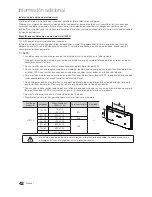 Preview for 42 page of Samsung LN40C550 Manual Del Usuario