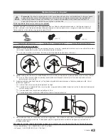 Preview for 43 page of Samsung LN40C550 Manual Del Usuario