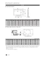 Preview for 48 page of Samsung LN40C550 Manual Del Usuario