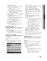 Предварительный просмотр 21 страницы Samsung LN40C670M1F User Manual