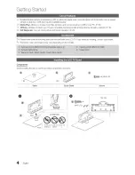 Предварительный просмотр 4 страницы Samsung LN40D630M3FXZA User Manual