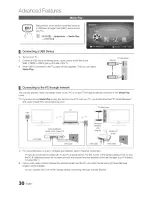 Предварительный просмотр 30 страницы Samsung LN40D630M3FXZA User Manual