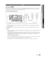 Предварительный просмотр 37 страницы Samsung LN40D630M3FXZA User Manual