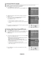 Предварительный просмотр 33 страницы Samsung LN46A530 User Manual