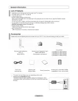 Предварительный просмотр 4 страницы Samsung LN46A650 User Manual