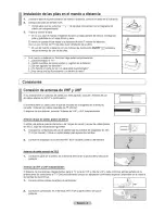 Предварительный просмотр 8 страницы Samsung LN52A650 Manual De Instrucciones